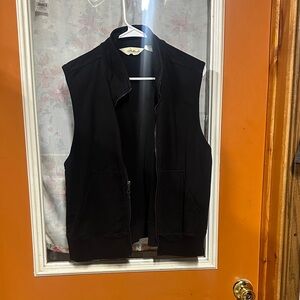 Eddie Bauer Black Cotton Women's Vest